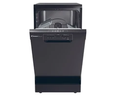 Pastatoma indaplovė Candy Brava CDPH 2L1047B, juodos spalvos