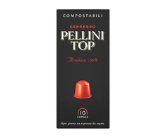 Pellini Top Nespresso Ground coffee capsules Coffee Capsules for Nespresso coffee machines 10 capsules 100% Arabica 50 g