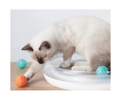 PETKIT Fun 4 in 1 kačių pramogų ir poilsio centras: guolis, draskyklė, bei žaidimų aištelė