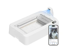 Automatinis katės tualetas Petkit Purobot Purobot Crystal Duo, Baltas