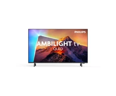 Televizorius Philips 4K QLED Ambilight TV | 43PQS8611/12 | 43" | Smart TV | TITAN OS | UHD | Juodas