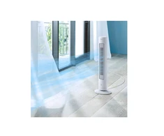 Ventiliatorius Philips | CX5535/00 | Tower Fan | 40 W | Diameter 31 cm | Greičių skaičius 3 | Remote control | Baltas