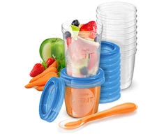 Philips Food Storage Cup Avent SCF721/20 Mėlyna