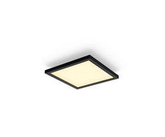 Sieninis šviestuvas Philips Hue Aurelle square panel light, Juodas | 2200-6500 Hue Baltas Ambiance