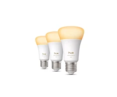Philips Hue WA 810 A60 3P EU | E27 | 6 W | Warm to cool baltas light | Bluetooth, Zigbee