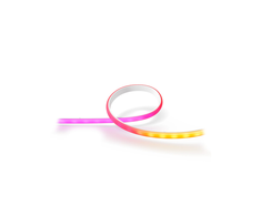 Philips Hue Lightstrip apšvietinimo ilginimo juostelė, 1 m., Baltos spalvos su įvairiaspalve šviesa