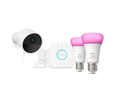 Philips Hue | Saugus kameros rinkinys WCA E27, tiltas, jutikliai