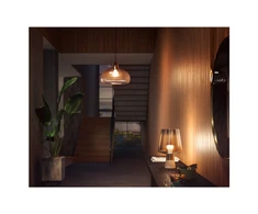 Philips Hue W 9W A60 E27, 4vnt pakuotė | E27 | 9 W | Šiltas Baltas 2700K | Bluetooth ir Zigbee