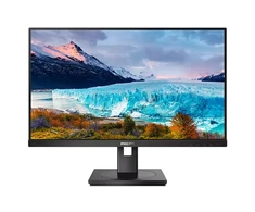 Monitorius Philips USB-C HUB 243S1/00 23.8", Juodos spalvos