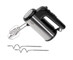 Plakiklis Adler Hand mixer | AD 4232 | Hand Mixer | 900 W | Greičių skaičius 5 | Turbo mode | Juodas/Stainless Steel