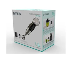 Gorenje | Maišytuvas | HBC807QB | Hand Maišytuvas | 800 W | Greičių skaičius Variable | Chopper | Juodas