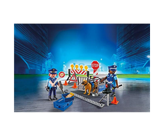 PLAYMOBIL CITY ACTION Policijos patruliai ir kliūčių ruožas, 6924