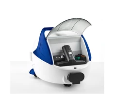 Polti | Garinis valytuvas | PTEU0313 Vaporetto Pro 100 Eco Power | Galia 1900 W | Garų slėgis 5,5 baro | Vanduo bako talpa 2 l | Baltas/Mėlyna