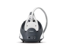 Polti | PLEU0238 Vaporella Simply VS10.10 | Steam generator iron | 1.5 L | bar | 2200 W | Vanduo tank capacity ml | Calc-clean function | Pilkas/Baltas | Auto power off | Vertical steam function