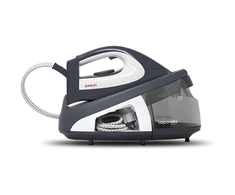Polti | PLEU0239 Vaporella Simply VS10.12 | Steam generator iron | 1.5 L | bar | 2200 W | Vanduo tank capacity ml | Calc-clean function | Pilkas/Baltas | Auto power off | Vertical steam function