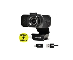 PORT DESIGNS FHD kamera 900078 Juodas, USB