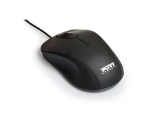 PORT DESIGNS PRO Pelė 900400-P Juodas, Optinė USB pelė