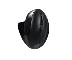 PORT DESIGNS | Rechargeable Ergonomic Pelė | 900706-BT | Optinė | Wireless | 2.4 GHz Wireless via USB Dongle | Juodas | 3 year(s)