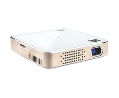 Projektorius Kodak Portable Series Luma 150 RODPJS150WH WVGA (854x480), 50 ANSI liumenų, 1500:1, Baltas/Gold, Wi-Fi
