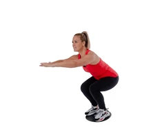 Bez Marki Pure2Improve | Adjustable Balance Board | Juodas/Raudona