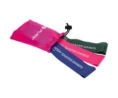 Pure2Improve | Body Shaper Bands, Set of 3 | Žalias, Rožinė and Violetinė