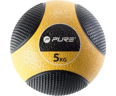 Pure2Improve | Medicine Ball, 5kg | Juodas/Geltona