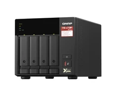 Serveris QNAP | 4 lizdų QTS ir QuTS hero NAS | TS-473A-8G | Iki 4 HDD/SSD su karšto keitimo funkcija | AMD Ryzen | Ryzen V1500B keturių branduolių | Procesoriaus dažnis 2,2 GHz | 8 GB | DDR4