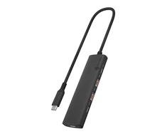 Icy Box „Raidsonic“ | 4 prievadų USB 3.2 2 kartos šakotuvas su maitinimo šaltiniu | IB-HUB1437-CPD