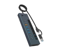 „Raidsonic Icy Box“ USB šakotuvas, 11 viename, USB-C šakotuvas, USB 3.2 Gen 2 PD | IB-HUB1742CR-C2PD