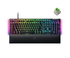Razer | BlackWidow V4 | Mechaninė klaviatūra žaidimams | su laidu | US | Žalias Switch | Juodas