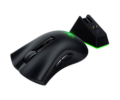 Belaidė Ergonominė Žaidimų Pelė Razer DeathAdder V2 Pro su įkrovimo doku ir USB belaidžiu imtuvu