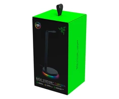 Ausinių stovas Razer Base Station V2 Chroma Quartz Edition, Juodas