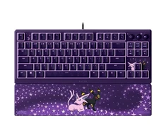 Razer Ornata V3 Tenkeyless | Klaviatūra žaidimams | su laidu | US | Razer Mecha-Membrane Switches | Riešo atrama | Pokémon Espeon/Umbreon Edition