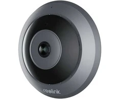 Išmanioji 360° panoraminė vidaus žuvies akies kamera Reolink Fisheye W520, 6 MP,  microSD, Wi-Fi