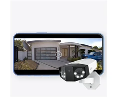 Stebėjimo kamera Reolink Duo Series P750 16MP UHD su dviem objektyvais, PoE jungtimi ir 180° panoraminiu vaizdu