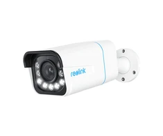 Reolink | 4K išmanioji PoE kamera su prožektoriumi ir spalvotu naktiniu matymu | P430 | Kulka | 8 MP | 2,7-13,5 mm | IP67 | H.265 | Micro SD, maks. 256 GB