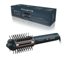 Rowenta Hair straightening brush/plaukų džiovintuvas | UB9720E0 | Ion conditioning | Number of heating levels 3 | 1100 W | Mėlyna/Copper