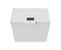 Whirlpool Šaldiklis | W3RHS19EW2 | Energy efficiency class E | Chest | Free standing | Height 85 cm | Total net capacity 198 L | Ekranas | Baltas