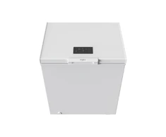 „Whirlpool“ šaldiklis | W3RHS14EW | Energijos vartojimo efektyvumo klasė E | Skrynia | Laisvai pastatoma | Aukštis 85 cm | Bendra grynoji talpa 142 l | Ekranas | Baltas
