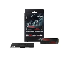 Vidinė atmintis Samsung 990 PRO with Heatsink PCIe 4.0 NVMe M.2, 2 TB, MZ-V9P2T0GW