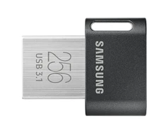 USB laikmena Samsung FIT Plus, 256 GB, Juodos spalvos