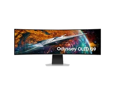 Samsung | Odyssey OLED G9 G95SC Monitorius | LS49CG950SUXDU | 49 " | QHD | 32:9 | 240 Hz | 0.03 ms | 5120 x 1440 | 250 cd/m² | HDMI jungtys quantity 1 | Sidabrinis