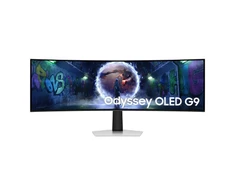 Monitorius Samsung | LS49DG934SUXEN Odyssey G9 G93SD | 49 " | OLED | DQHD | 32:9 | 240 Hz | 0.03 ms | 5120 x 1440 pikselių | 250 cd/m² | HDMI jungtys quantity 1 | Sidabrinis