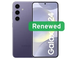 Samsung Renewed | Grade B | Galaxy S24 | 128 GB | Cobalt Violet | 5G | N