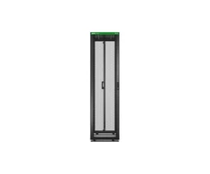 APC Easy Rack 600mm/48U/1000mm, su stogu, ratukais, kojelėmis ir 4 laikikliais, be šoninių panelių, juodas | Schneider Electric