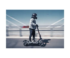 Segway | Superscooter GT3 E | Elektrinis paspirtukas | Maks. 2400 W | Iki 25 km/h | 11" | Juodas ir Pilkas
