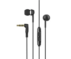 Sennheiser Ausinės CX 80S su laidu, į ausis įkišamos, Mikrofonas, Juodas