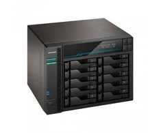 Serveris Asus AsusTor 10 Bay NAS AS6510T Iki 10 HDD/SSD, Intel ATOM C3538 Quad-Core, Procesoriaus dažnis 2,1 GHz, 8 GB, SO-DIMM DDR4, Juodas