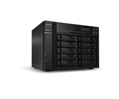 Serveris Asus AsusTor 10 Bay NAS AS6510T Iki 10 HDD/SSD, Intel ATOM C3538 Quad-Core, Procesoriaus dažnis 2,1 GHz, 8 GB, SO-DIMM DDR4, Juodas