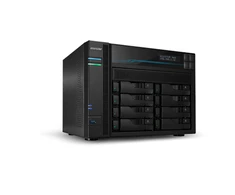 Serveris Asus AsusTor 8 Bay NAS AS6508T Iki 8 HDD/SSD, Intel ATOM C3538 Quad-Core, Procesoriaus dažnis 2,1 GHz, 8 GB, SO-DIMM DDR4, Juodas